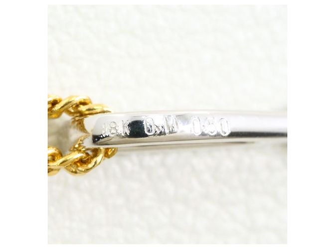 Autre Marque Elegante collana in oro 18K con zaffiro e diamante D'oro - vista 4
