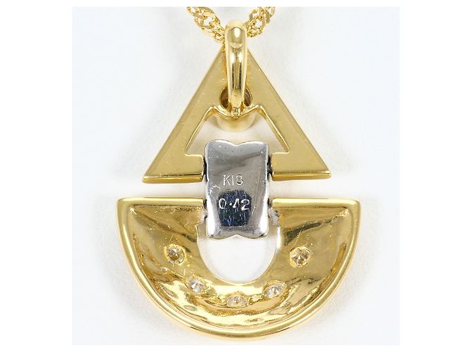 Autre Marque Collana in oro 18K con diamante D'oro - vista 3