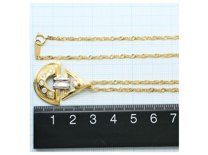 Autre Marque Collana in oro 18K con diamante D'oro - vista 5