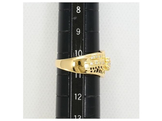 Autre Marque 18K Gelbgold Diamantring Golden - Ansicht 9