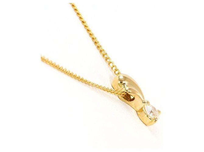 Autre Marque Collana in oro giallo 18K con diamante D'oro - vista 2