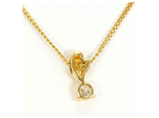 Autre Marque Collana in oro giallo 18K con diamante D'oro - vista 3