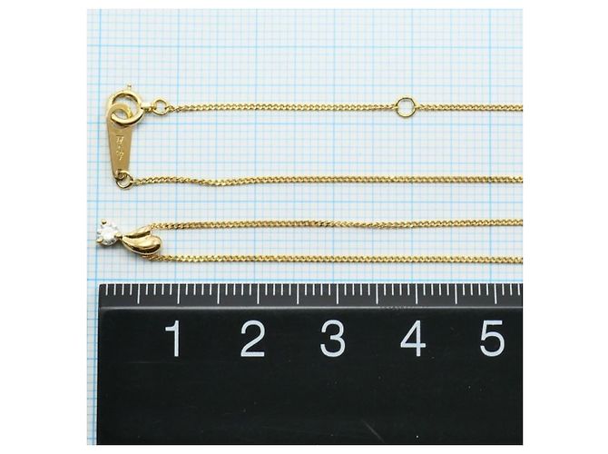 Autre Marque Collana in oro giallo 18K con diamante D'oro - vista 4