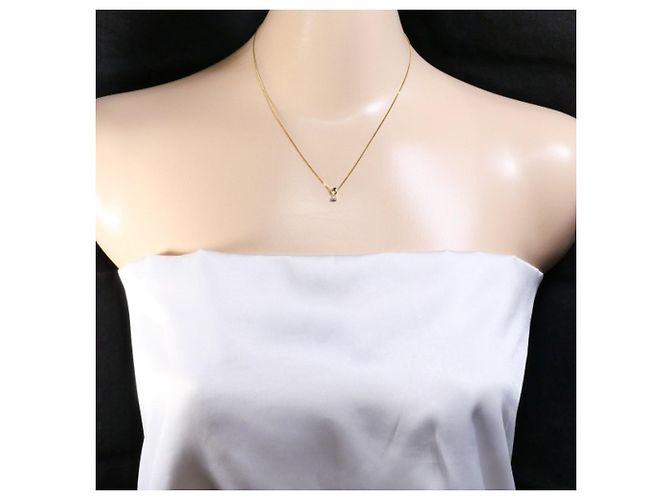 Autre Marque Collana in oro giallo 18K con diamante D'oro - vista 5