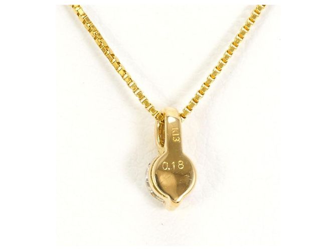 Autre Marque Collana in oro giallo 18K con diamante D'oro - vista 3