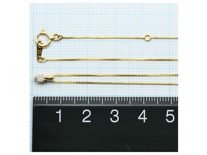 Autre Marque Collana in oro giallo 18K con diamante D'oro - vista 4