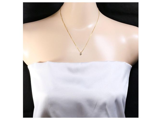 Autre Marque Collana in oro giallo 18K con diamante D'oro - vista 5