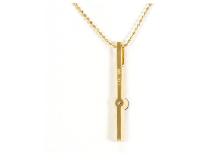 Autre Marque Collana in oro giallo 18K con diamante D'oro - vista 3