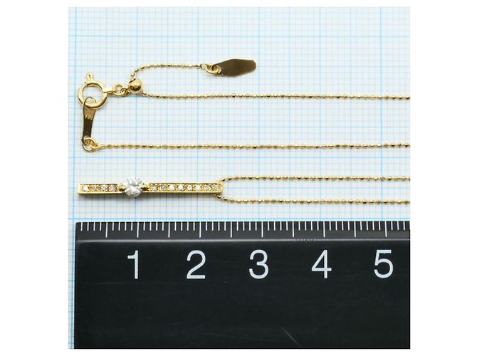 Autre Marque Collana in oro giallo 18K con diamante D'oro - vista 4