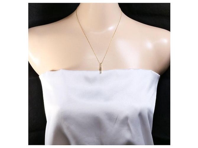 Autre Marque Collana in oro giallo 18K con diamante D'oro - vista 5