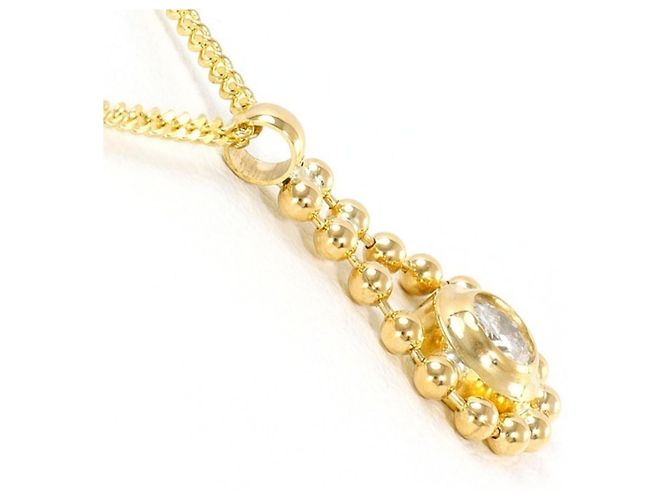 Autre Marque Collana in oro giallo 18K con diamante D'oro - vista 2