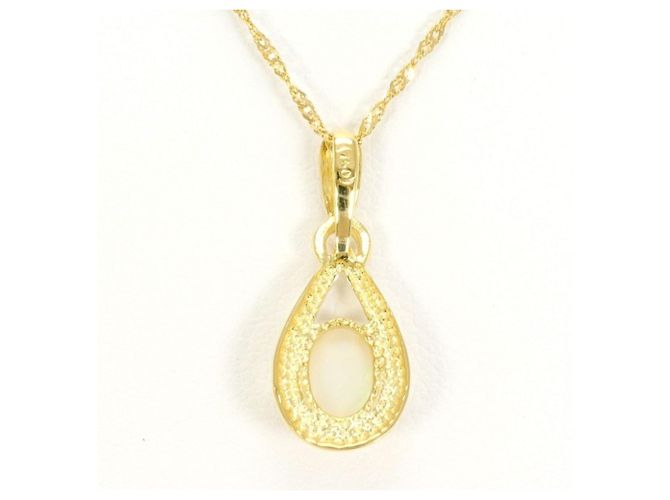 Autre Marque Collana in oro giallo 18K con opale D'oro - vista 4