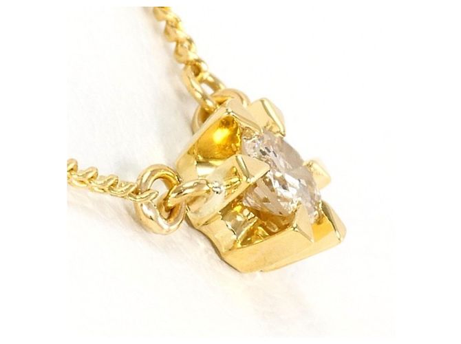 Autre Marque Collana in oro giallo 18K con diamante marrone D'oro - vista 2