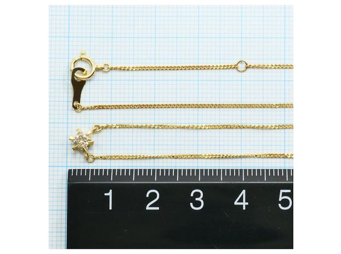 Autre Marque Collana in oro giallo 18K con diamante marrone D'oro - vista 4