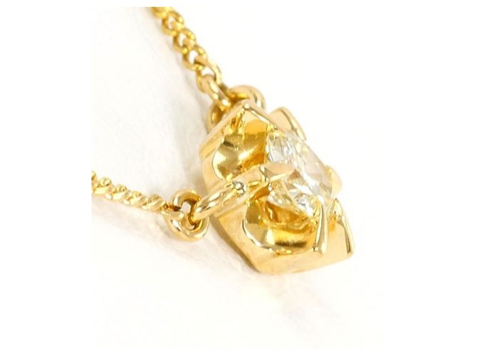 Autre Marque Collana in oro giallo 18K con diamante D'oro - vista 2