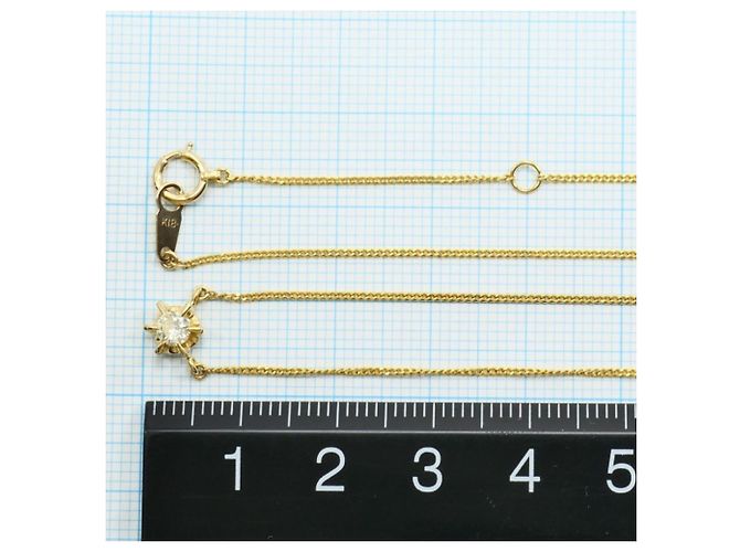 Autre Marque Collana in oro giallo 18K con diamante D'oro - vista 4
