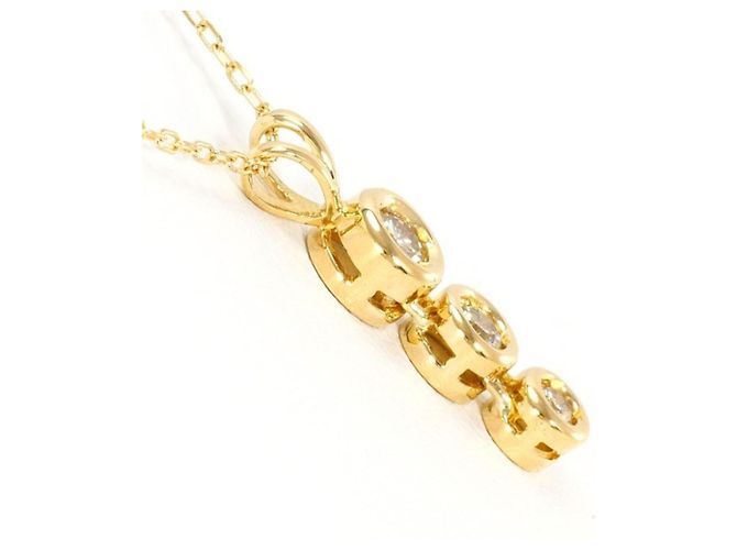 Autre Marque Collana in oro giallo 18K con diamante D'oro - vista 2