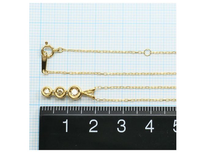 Autre Marque Collana in oro giallo 18K con diamante D'oro - vista 4