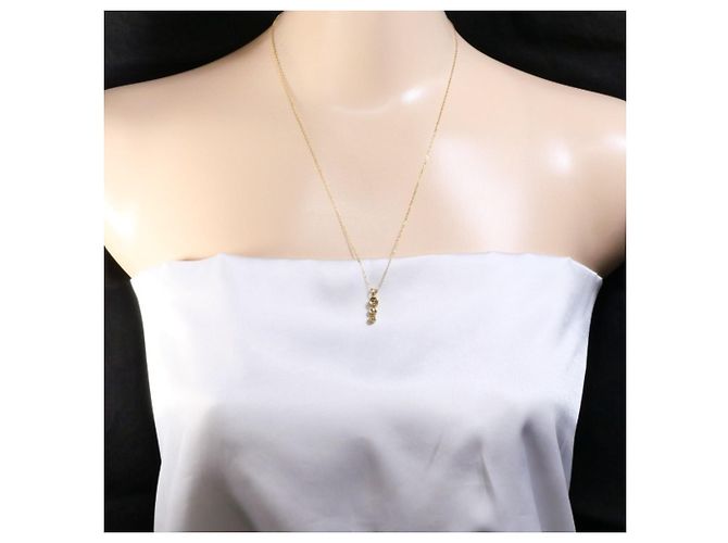 Autre Marque Collana in oro giallo 18K con diamante D'oro - vista 5