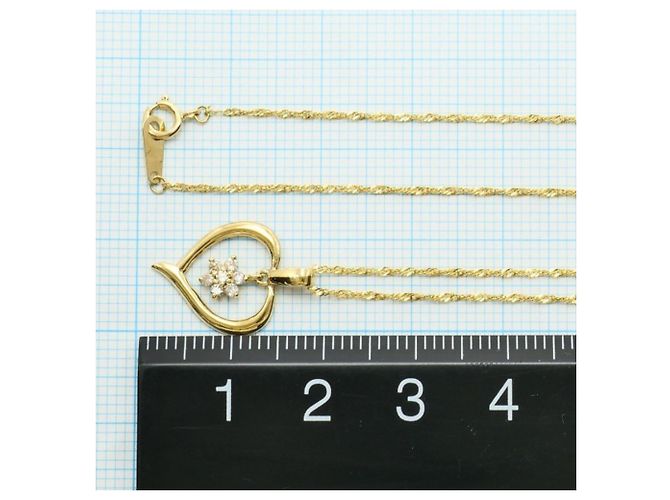 Autre Marque Collana in oro giallo 18K con diamante D'oro - vista 4