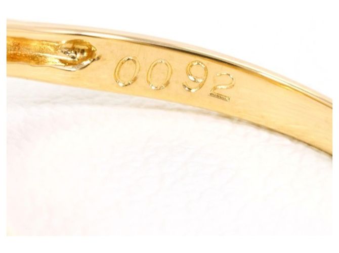 Autre Marque 18K Gelbgold-Ring mit Diamant Golden - Ansicht 5