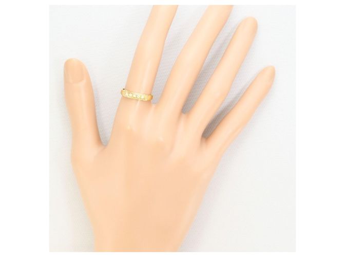 Autre Marque 18K Gelbgold-Ring mit Diamant Golden - Ansicht 6