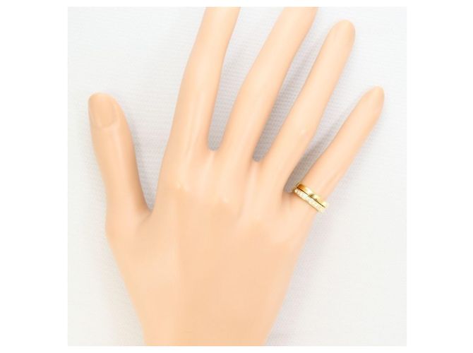 Autre Marque 18K Gelbgold-Ring mit Diamant Golden - Ansicht 5