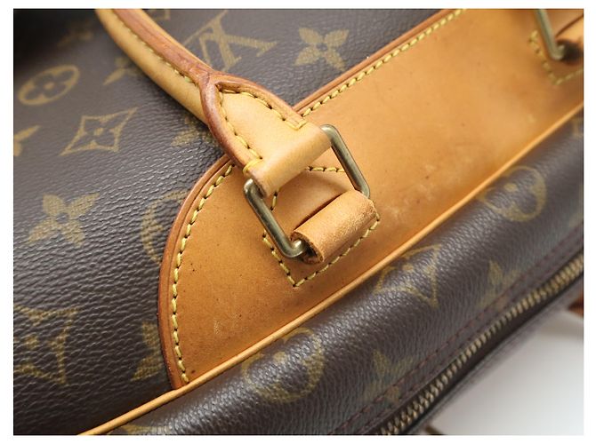 Borsa Louis Vuitton Deauville Monogram Canvas Standard Multicolore - vista 7