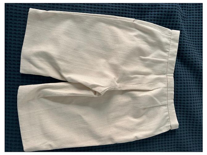 Chanel Bermuda em algodão branco off-white Fora de branco - vista 6
