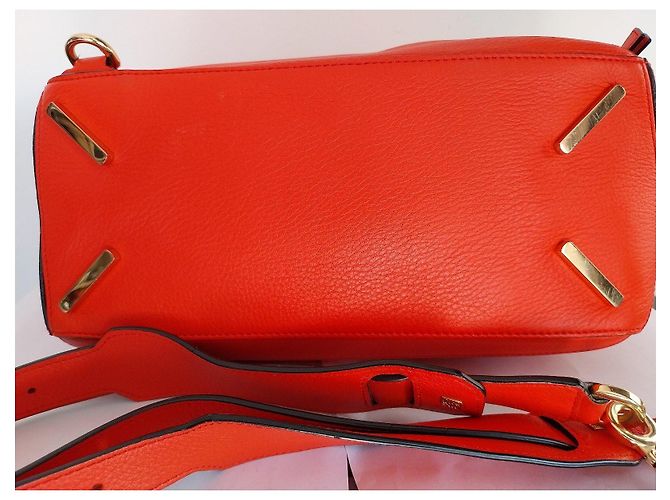 Loewe Puzzle Borsa in Pelle Rossa Rosso - vista 10