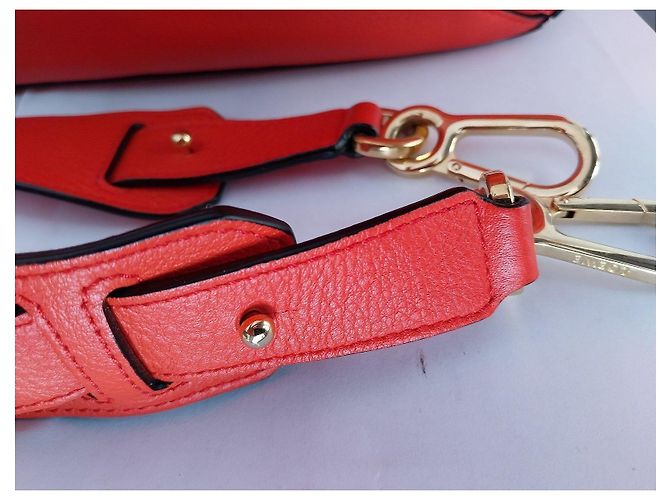 Loewe Puzzle Borsa in Pelle Rossa Rosso - vista 8