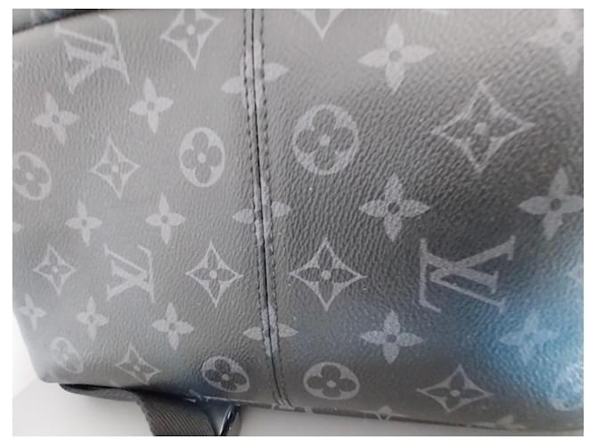 Louis Vuitton Mochila Monogram Eclipse Negro - vista 20