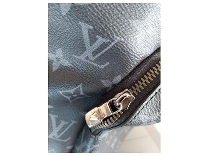 Louis Vuitton Mochila Monogram Eclipse Negro - vista 8