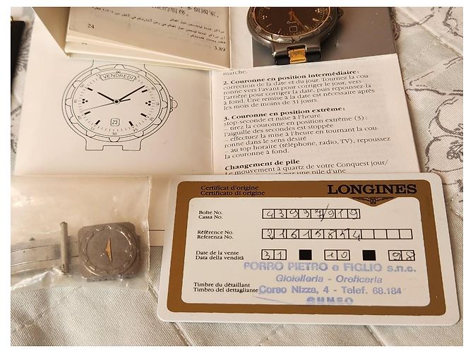 Longines Conquest Day-Date Quarz-Uhr - Ansicht 6