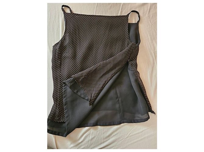 Top Valentino Jeans a pois - Nero - vista 4