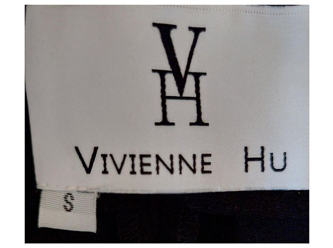 Autre Marque Vivienne Hu schwarze Schlaghose - Ansicht 8