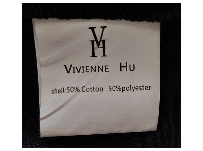Autre Marque Vivienne Hu schwarze Schlaghose - Ansicht 9