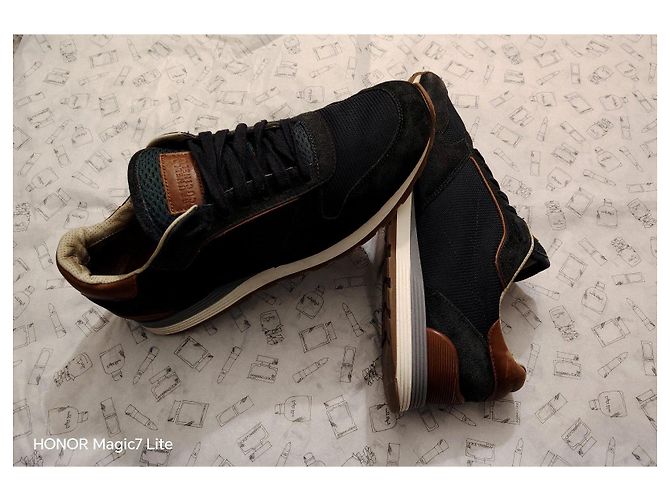 Brunello Cucinelli Sneakers da Uomo Marrone Blu scuro - vista 5