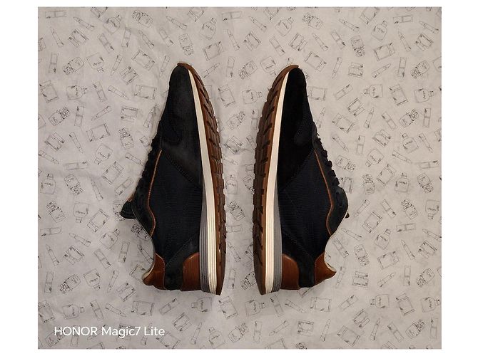 Brunello Cucinelli Sneakers da Uomo Marrone Blu scuro - vista 7