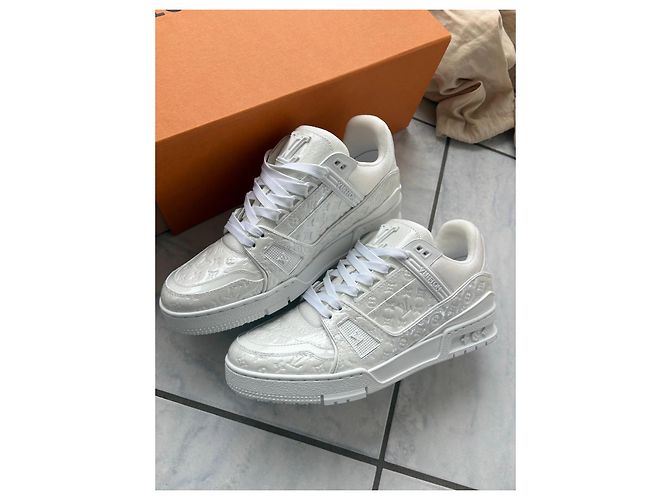 Louis Vuitton Monogram Sneaker Weiß Größe 6 - Ansicht 2