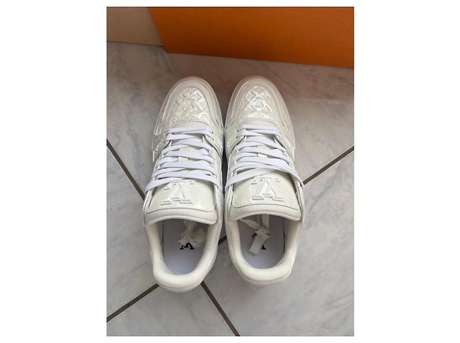 Louis Vuitton Monogram Sneaker Weiß Größe 6 - Ansicht 3