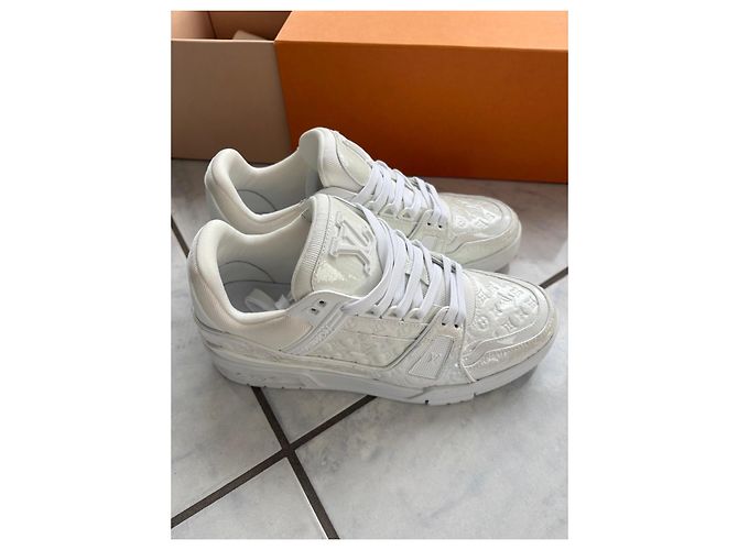 Louis Vuitton Monogram Sneaker Weiß Größe 6 - Ansicht 4