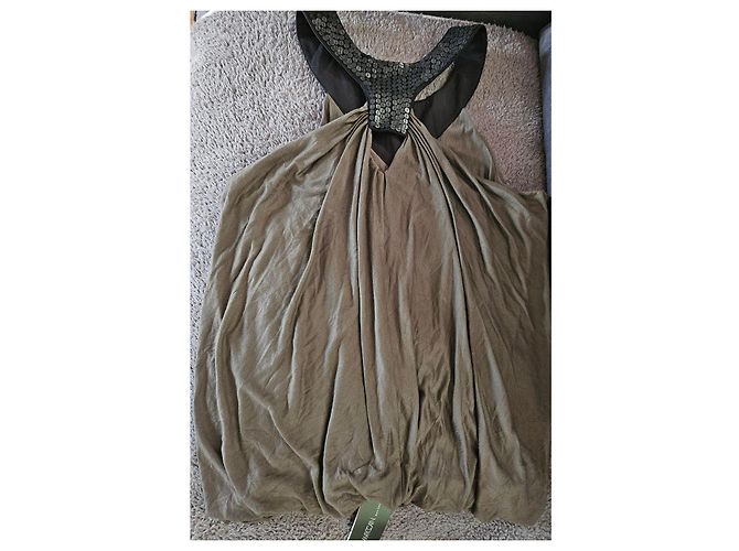 Marc Cain Top con paillettes Verde scuro - vista 3