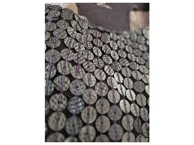 Marc Cain Top con paillettes Verde scuro - vista 4