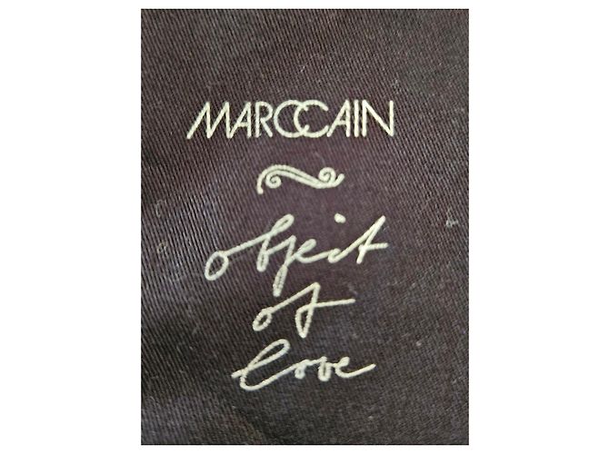 Marc Cain Top con paillettes Verde scuro - vista 5
