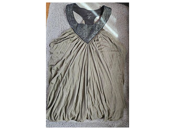 Marc Cain Top con paillettes Verde scuro - vista 6