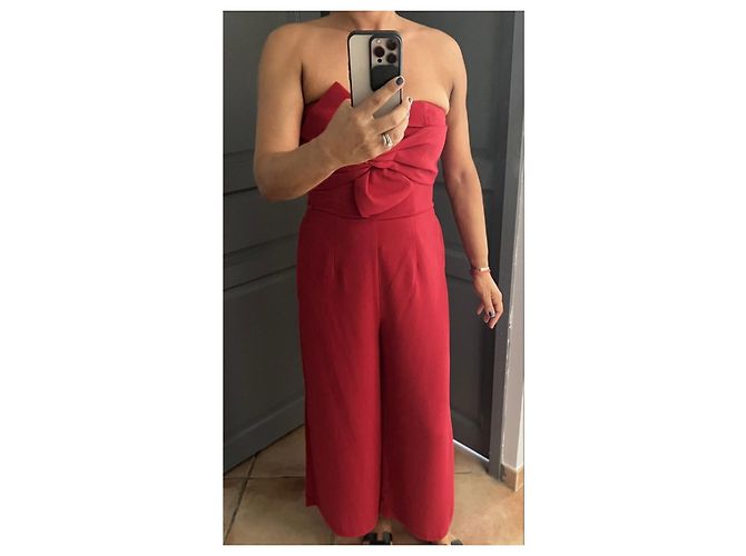 Guess Mono Bustier Rojo con Lazo Roja - vista 10