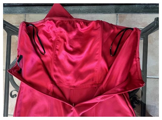 Guess Mono Bustier Rojo con Lazo Roja - vista 9