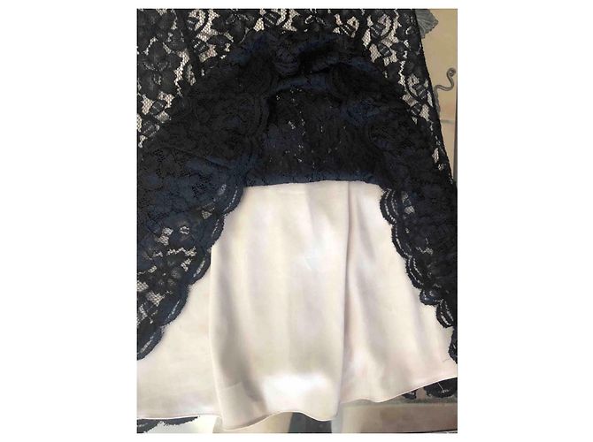 Diane von Furstenberg Schwarzes Spitzenkleid - Ansicht 7