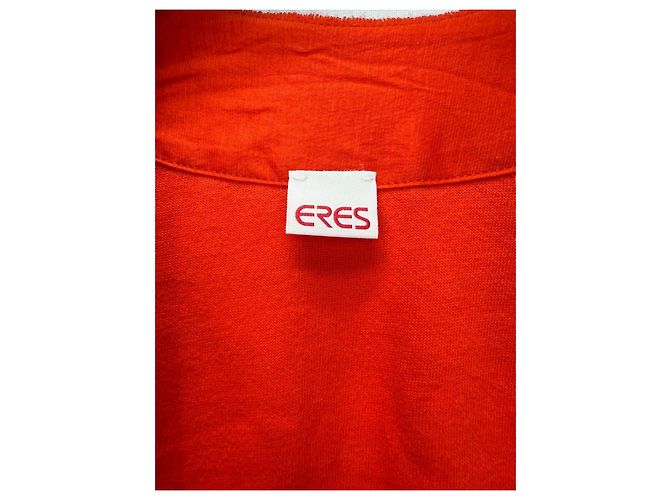Eres Roter Baumwollbademantel - Ansicht 3